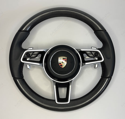 Porsche Carbon Fiber Steering Wheel