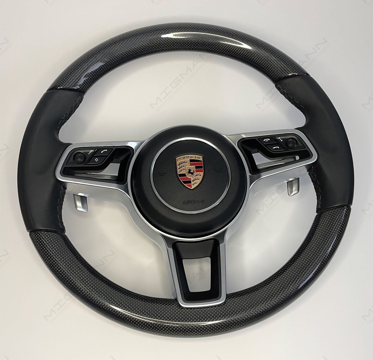 Porsche Carbon Fiber Steering Wheel