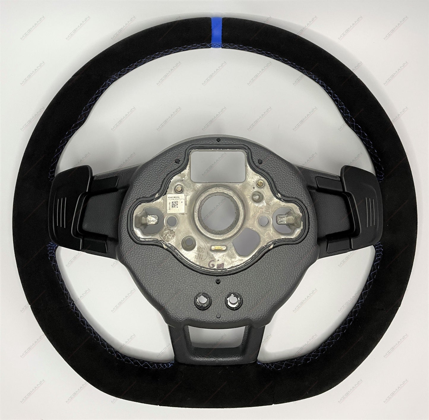 Volkswagen Black Alcantara Steering Wheel