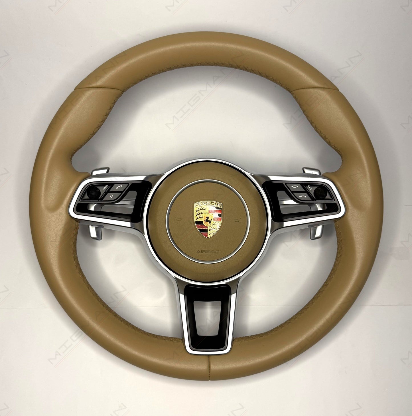 Porsche Steering wheel (Beige)
