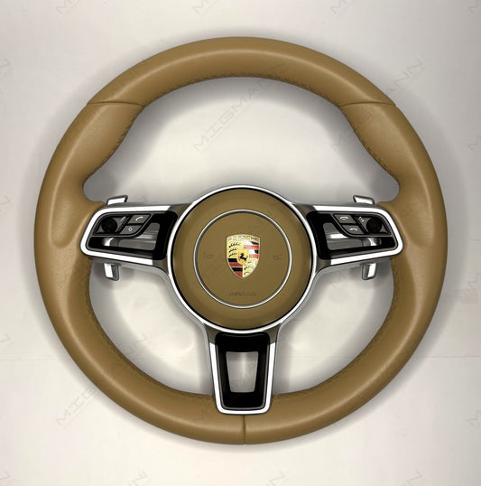 Porsche Steering wheel (Beige)