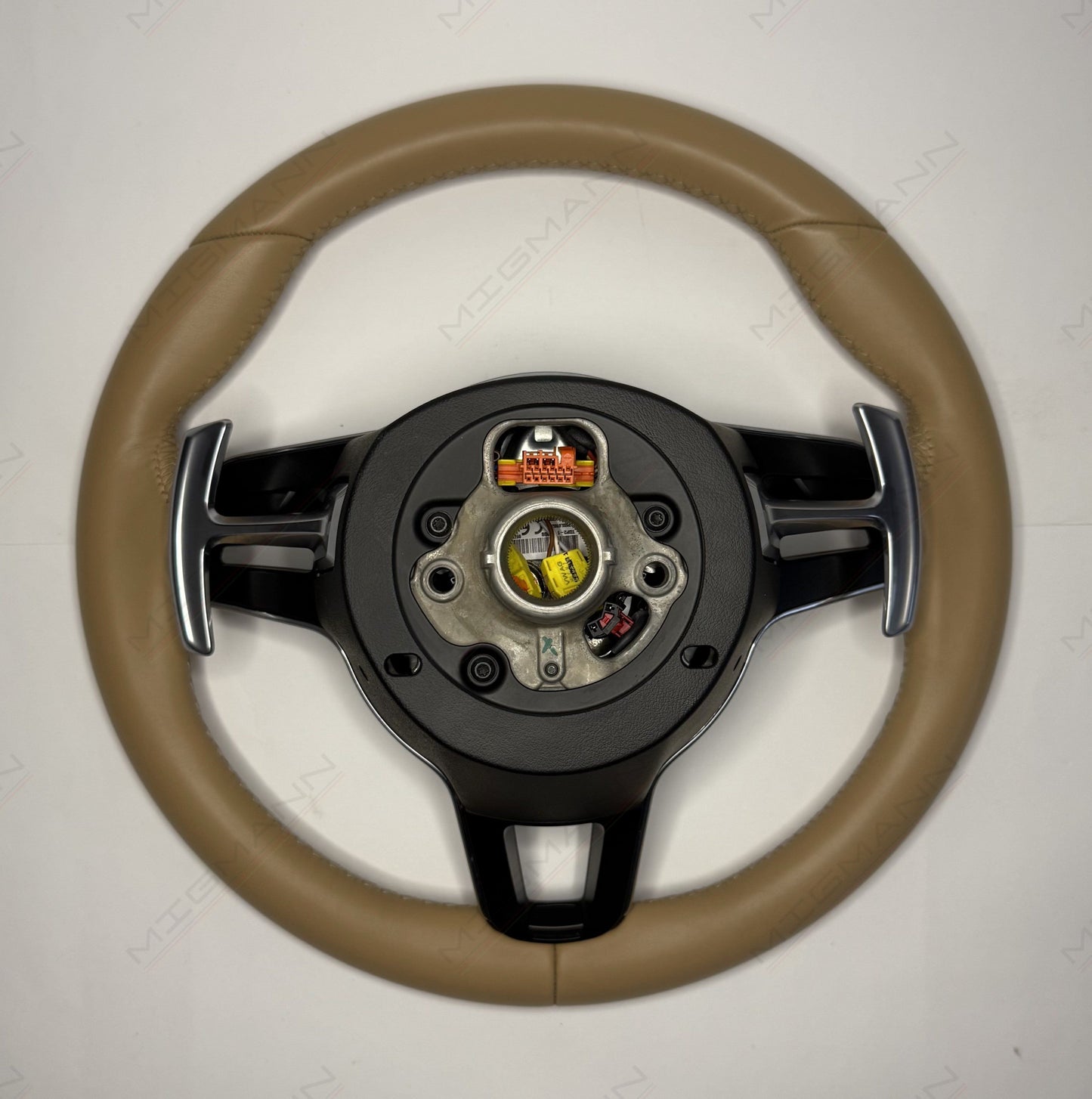 Porsche Steering wheel (Beige)