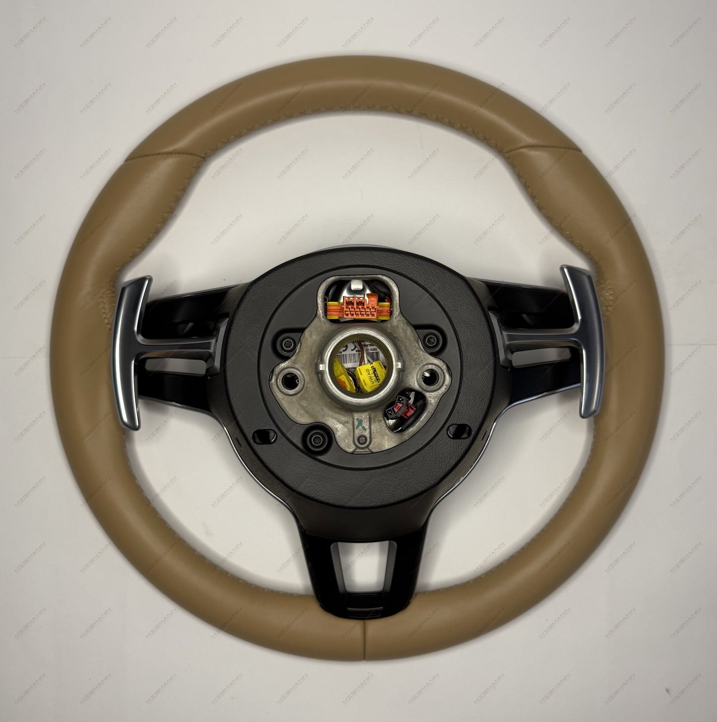Porsche Steering wheel (Beige)
