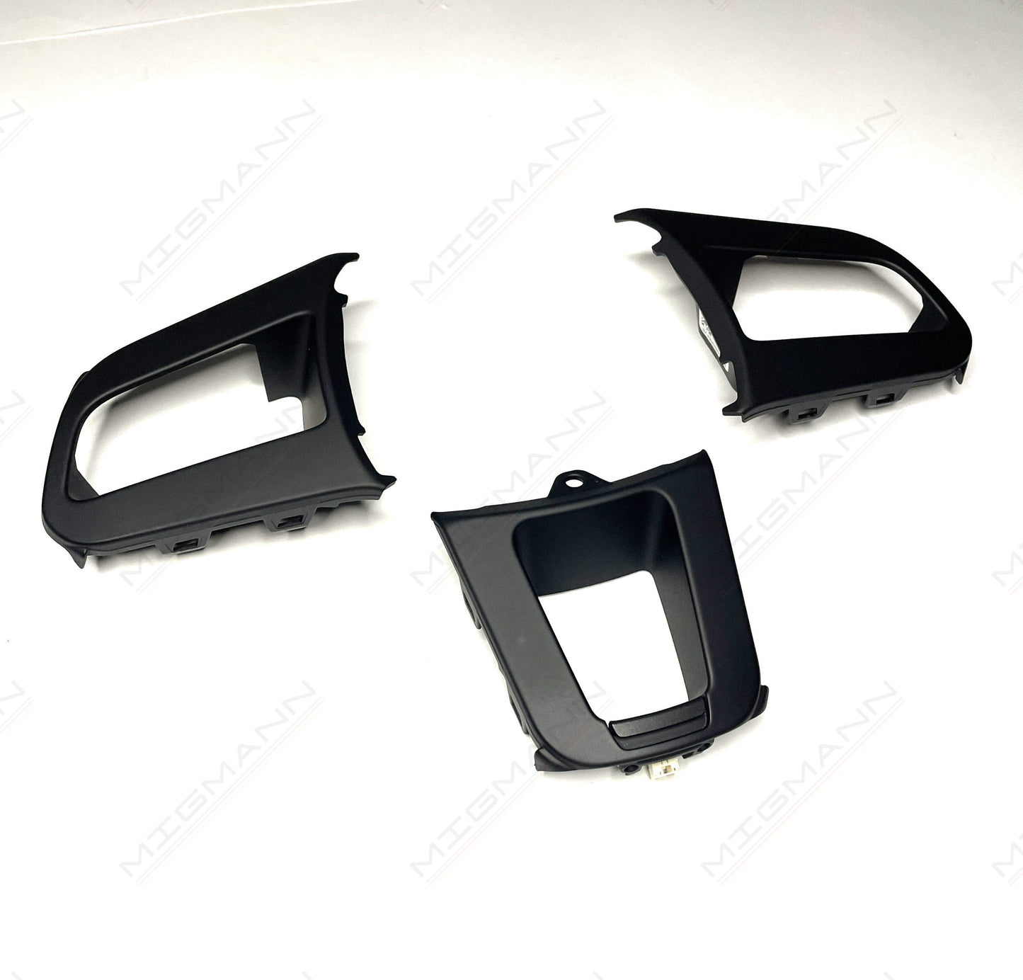 Porsche Steering Wheel Back Spokes Trim Set (Heated)