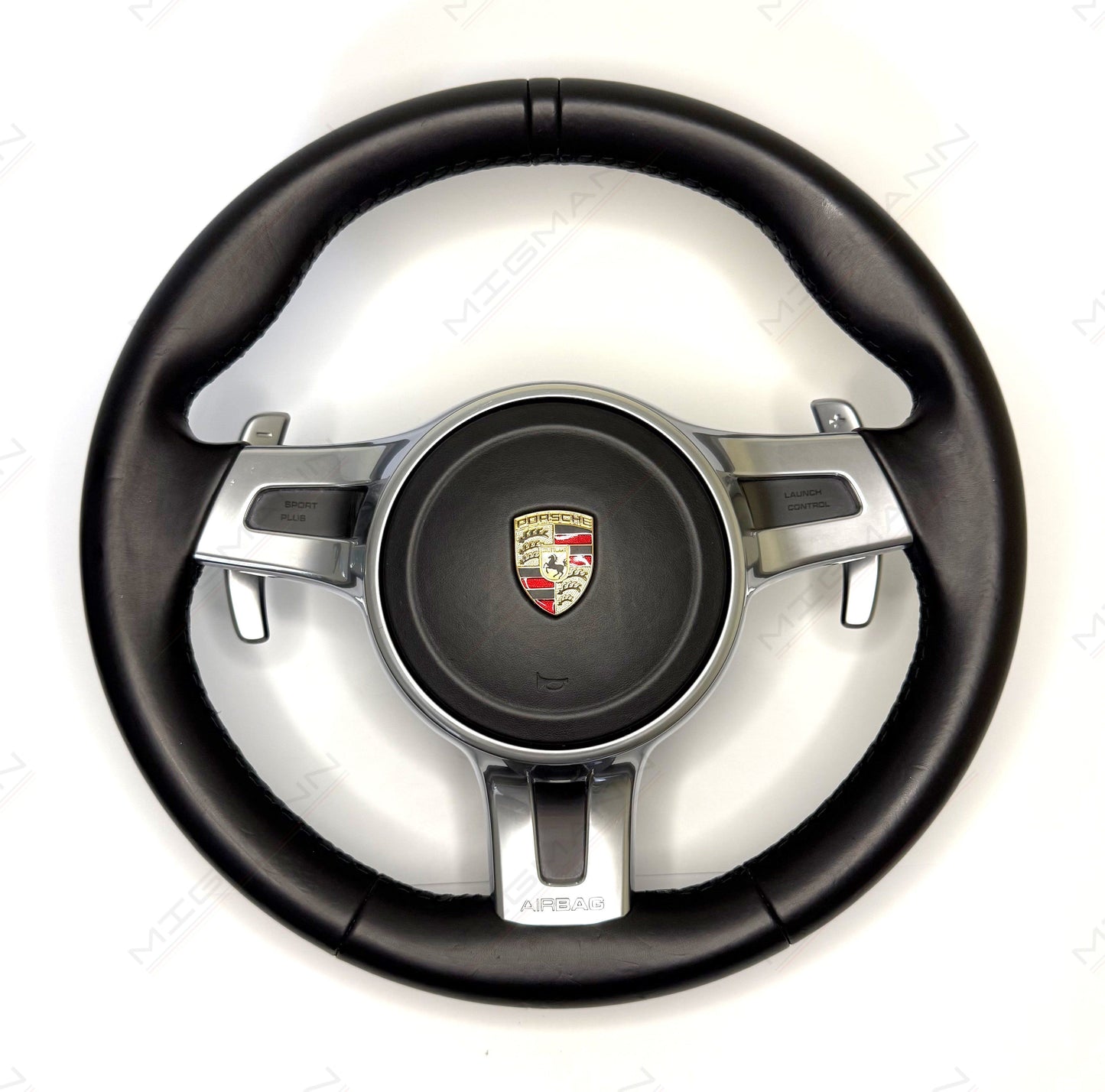 Porsche Sport Design Steering Wheel With Sport/Sport+ Display