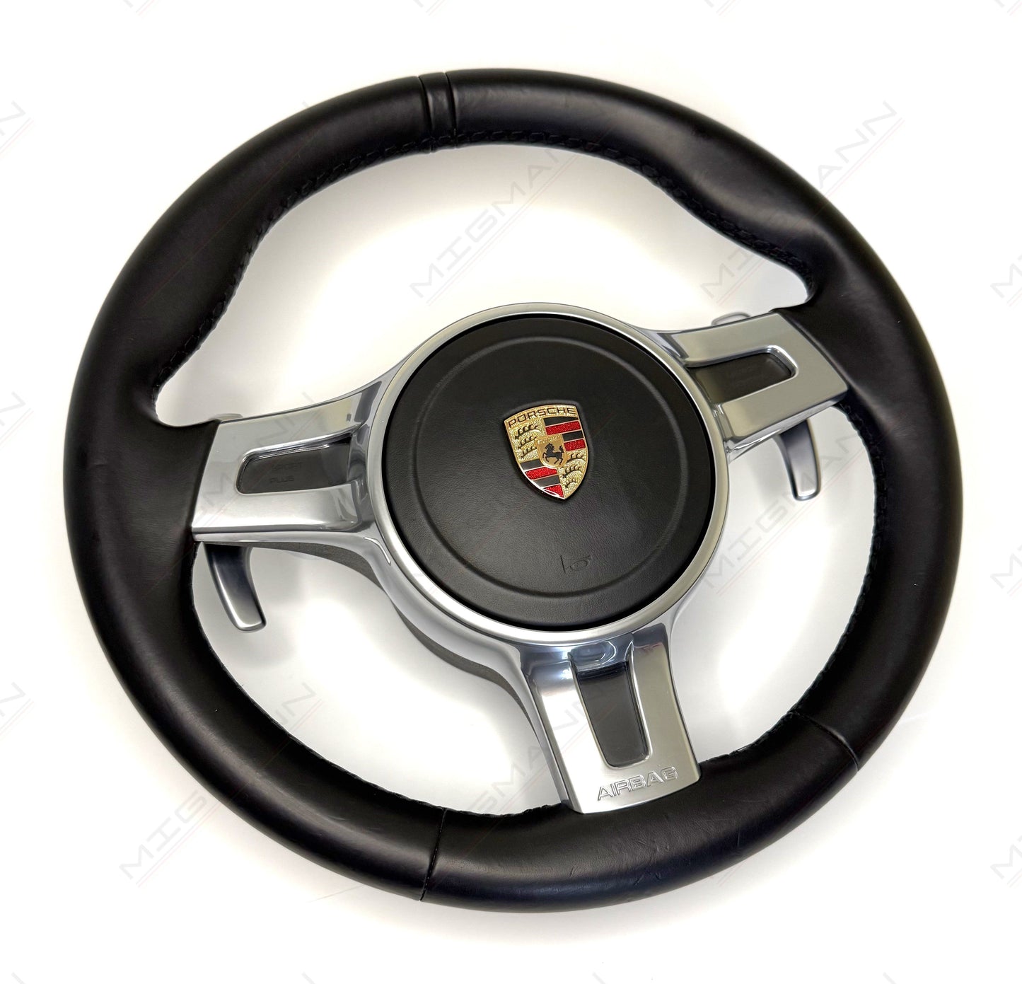 Porsche Sport Design Steering Wheel With Sport/Sport+ Display