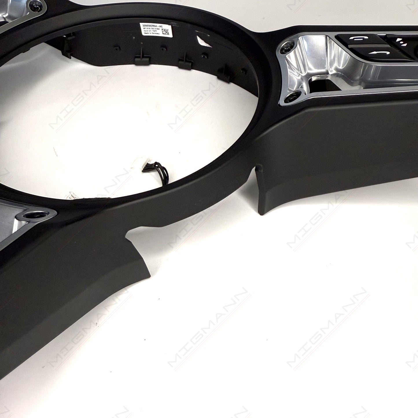 Porsche GT Style Steering Wheel Black Trim + Buttons