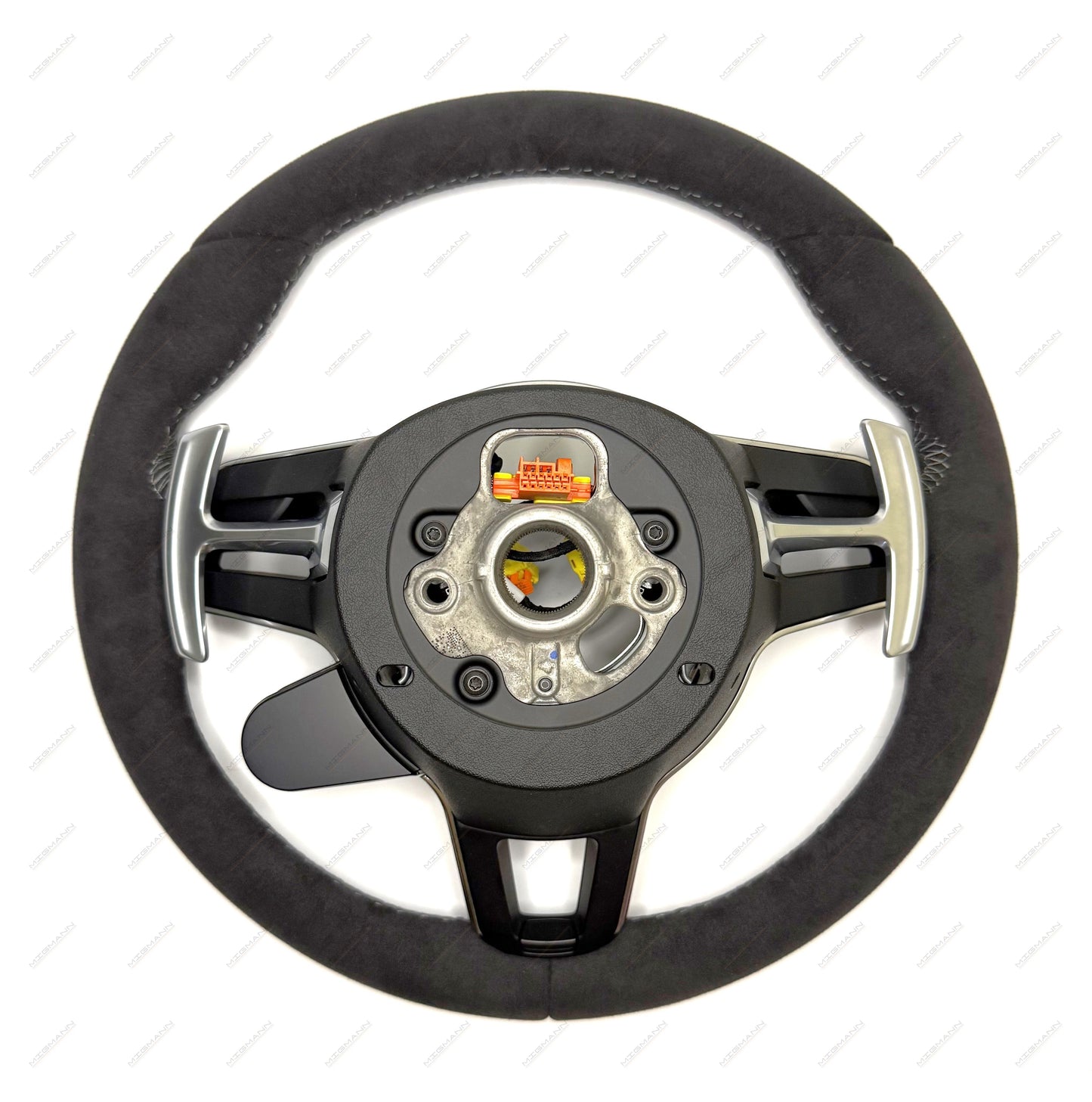 Porsche Alcantara Steering Wheel + Chrono Sport Controller
