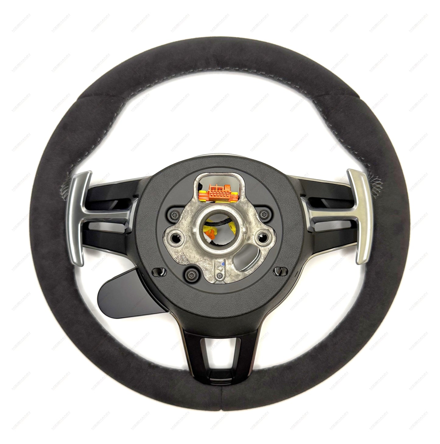 Porsche Alcantara Steering Wheel + Chrono Sport Controller