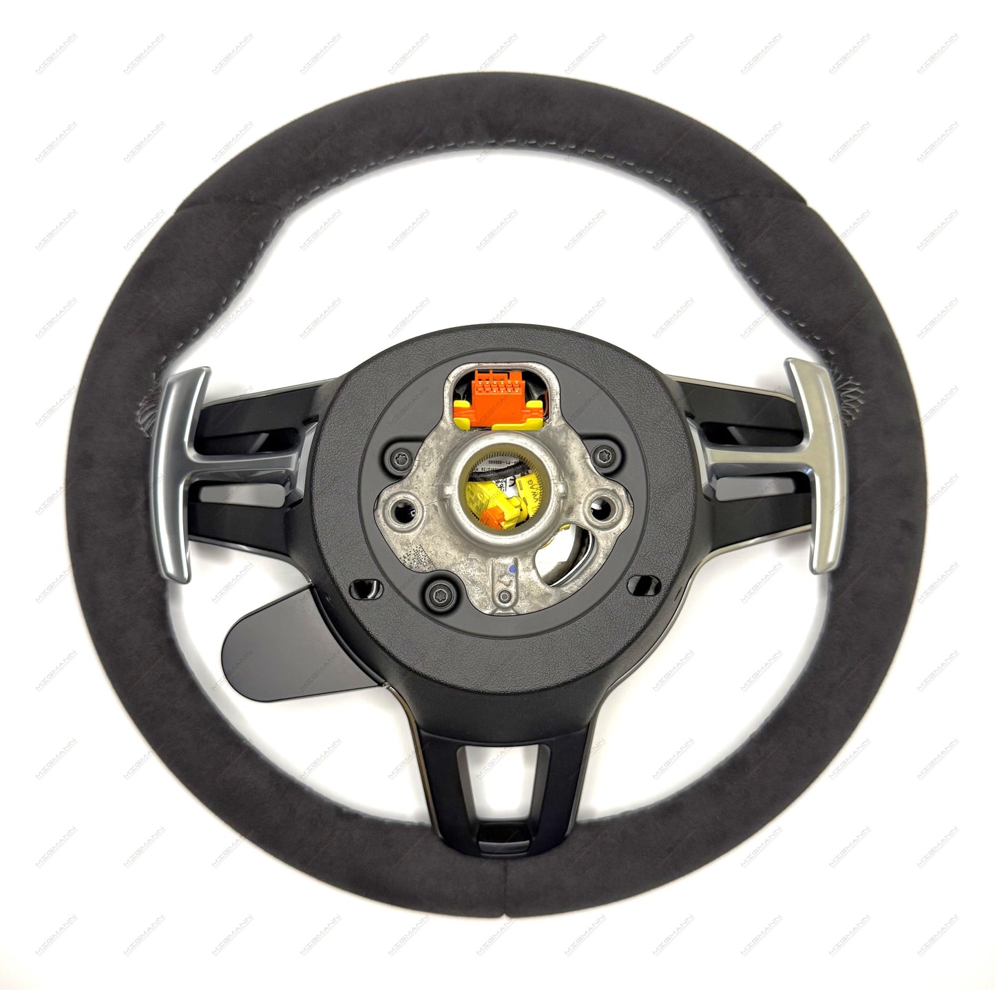 Porsche Alcantara Steering Wheel + Chrono Sport Controller