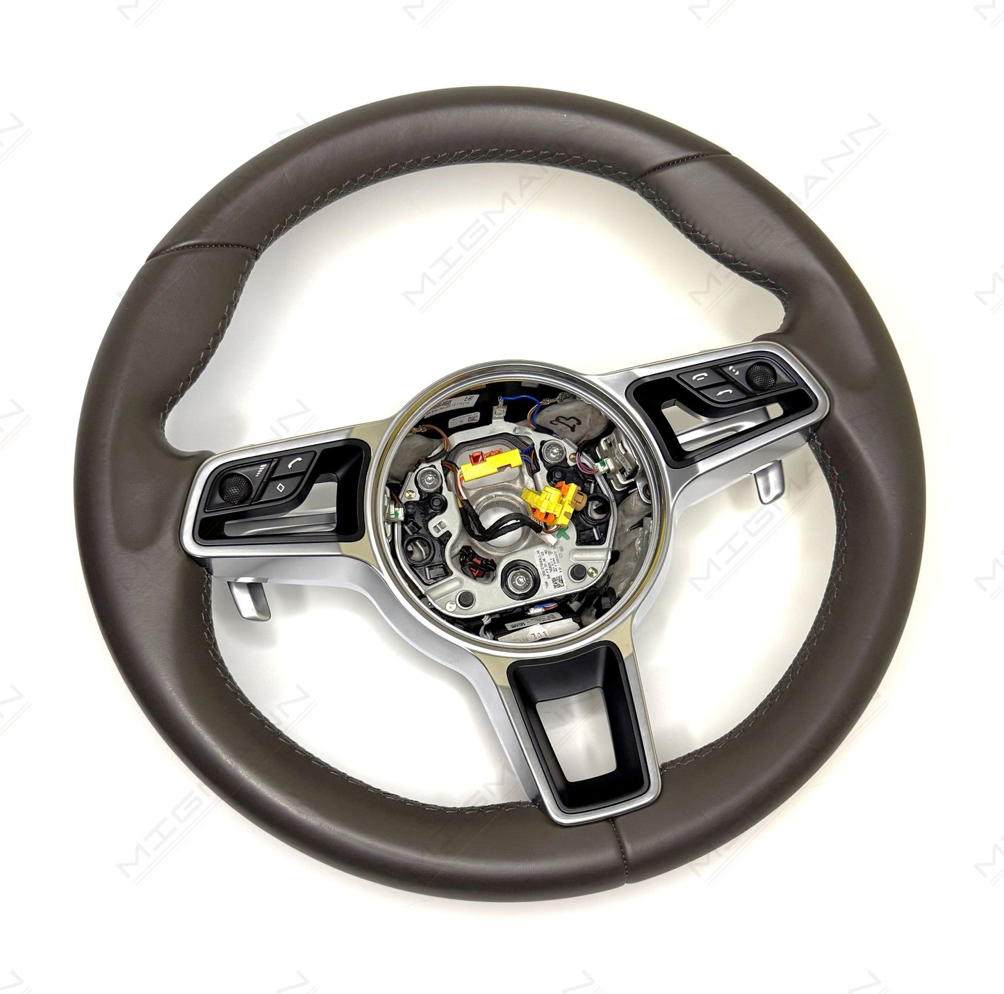 Porsche Agate Grey Steering Wheel