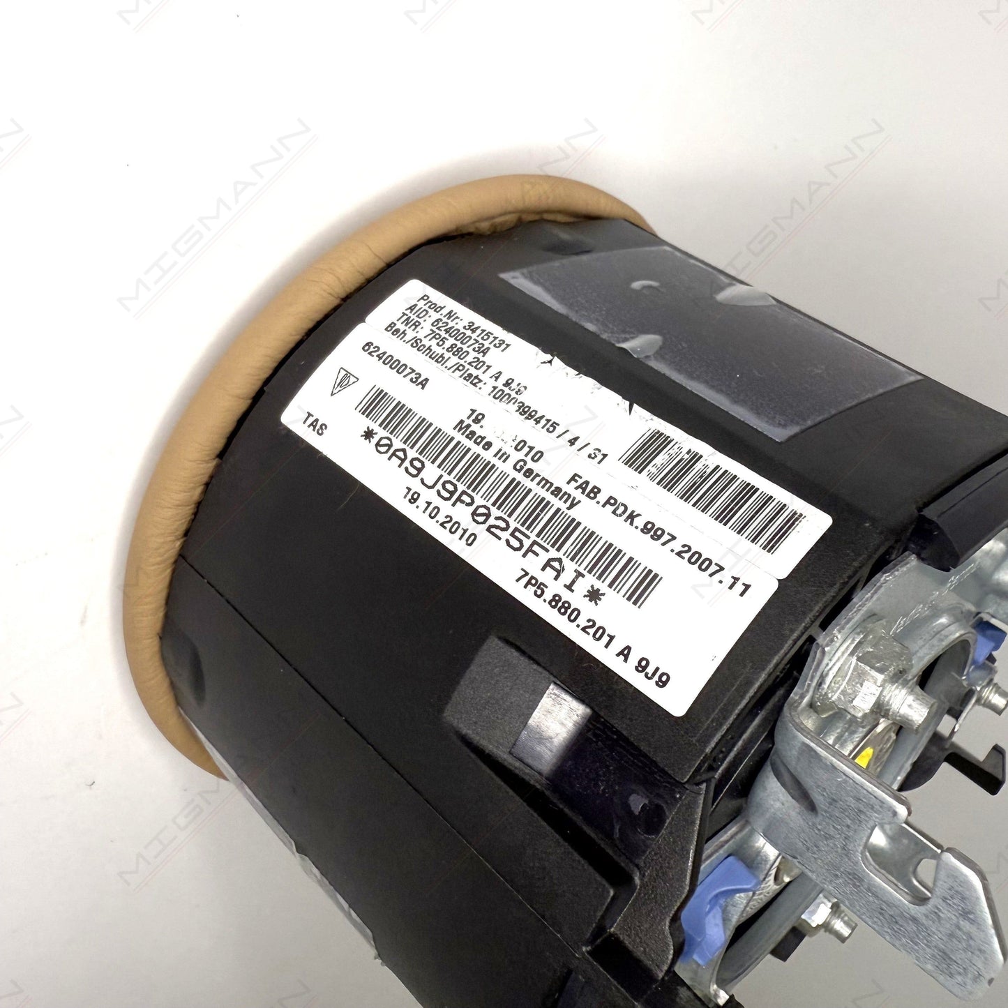 Porsche Luxor Beige Steering Wheel Airbag