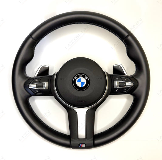 OEM BMW F-Series sport steering wheel with airbag