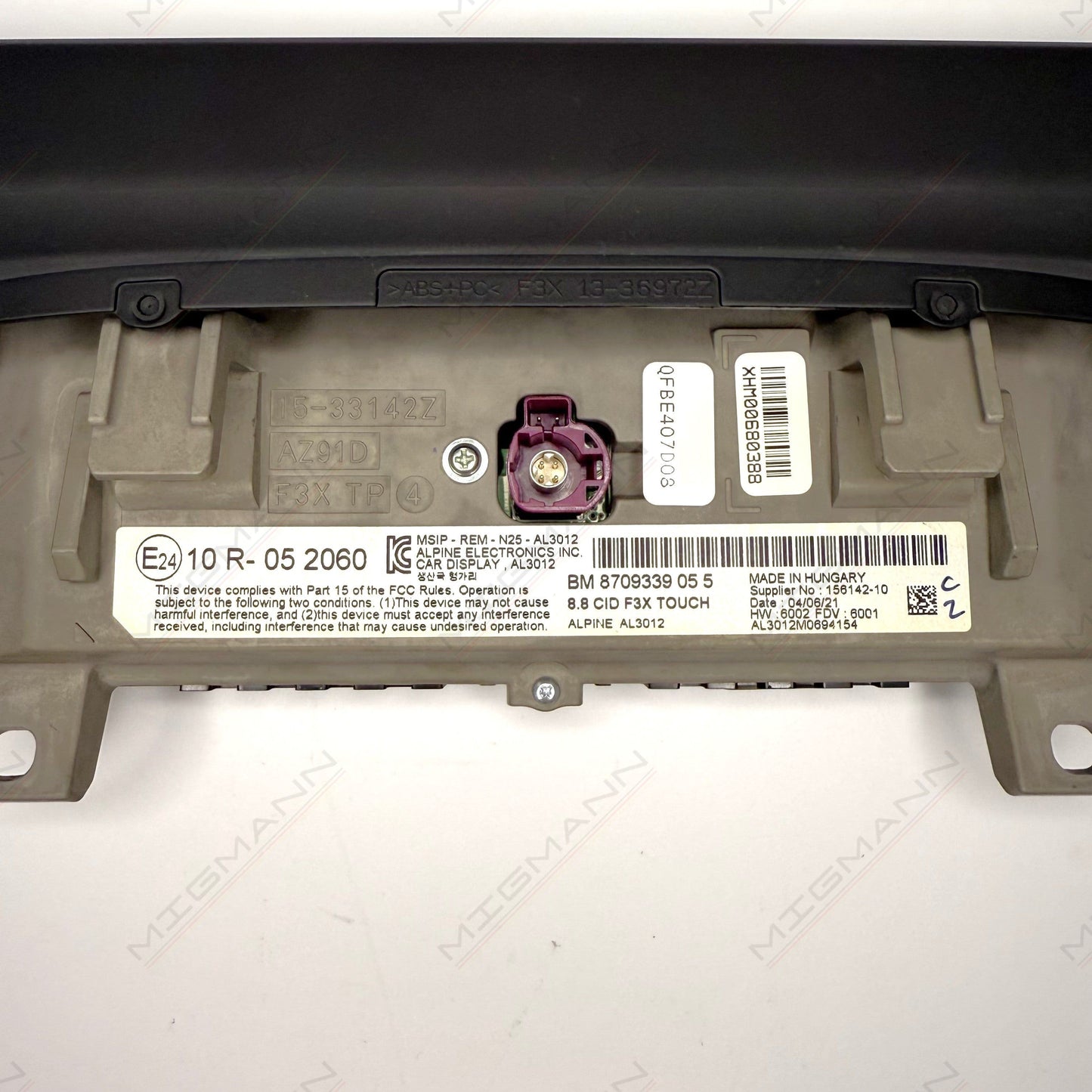 BMW NBT EVO Touch Display
