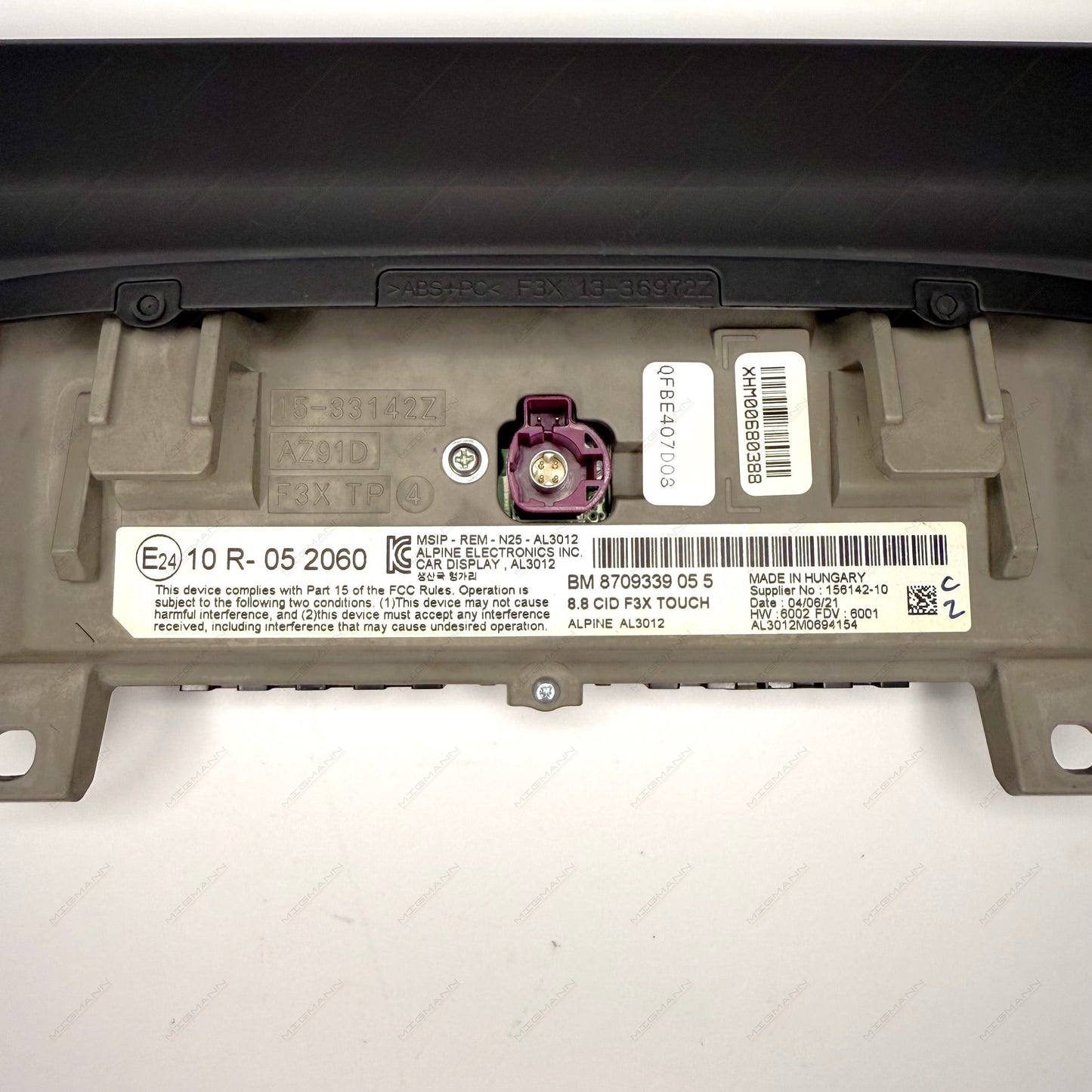 BMW NBT EVO Touch Display