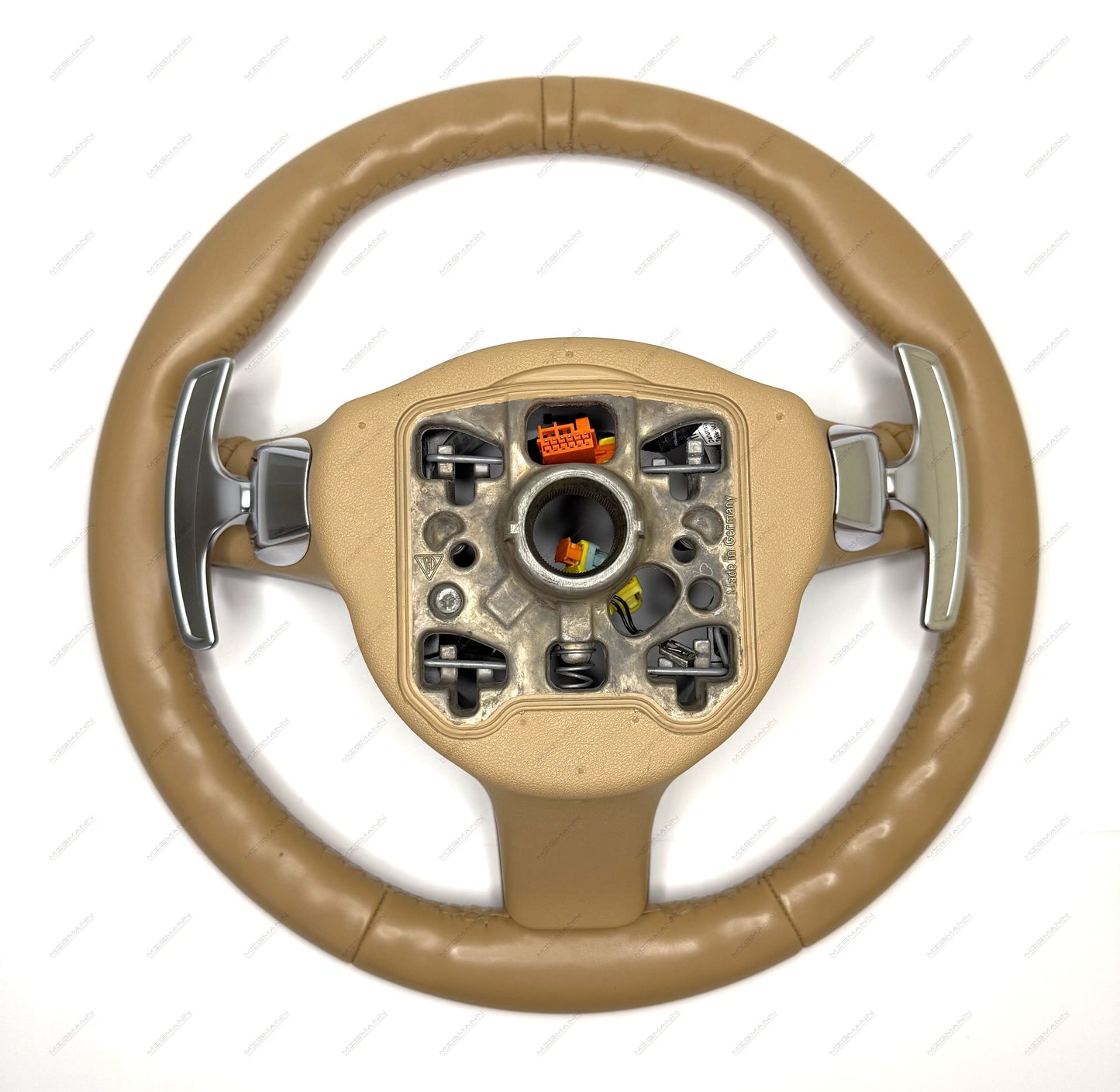 Porsche Sport Design Luxor Beige Steering Wheel