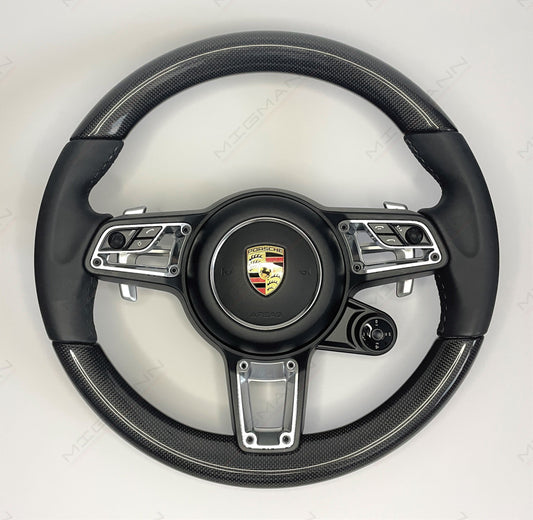 Porsche Carbon Fiber Steering Wheel