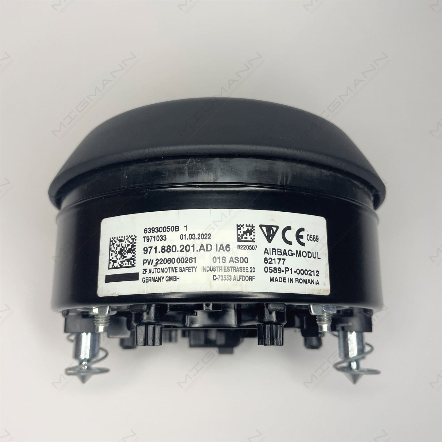 Porsche Steering Wheel Leather Airbag