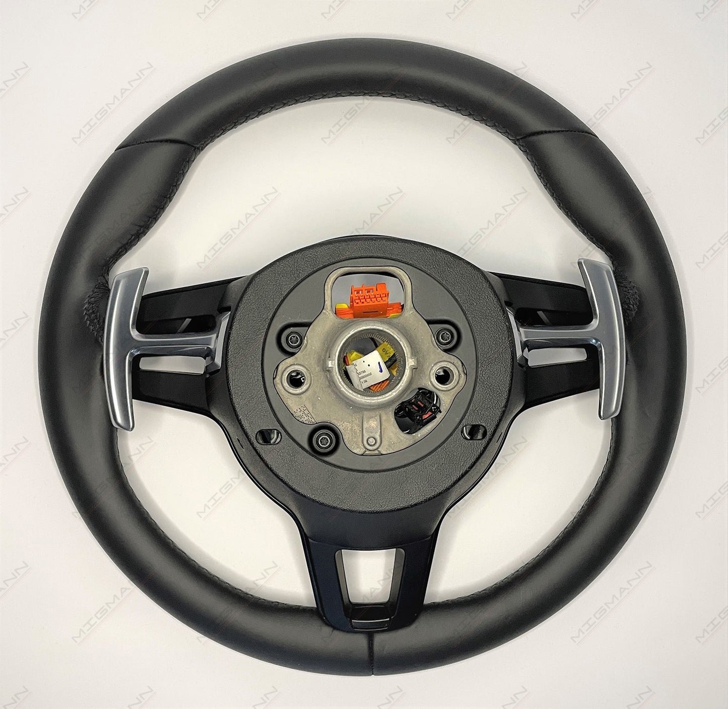 Porsche Steering Wheel with Black Trim