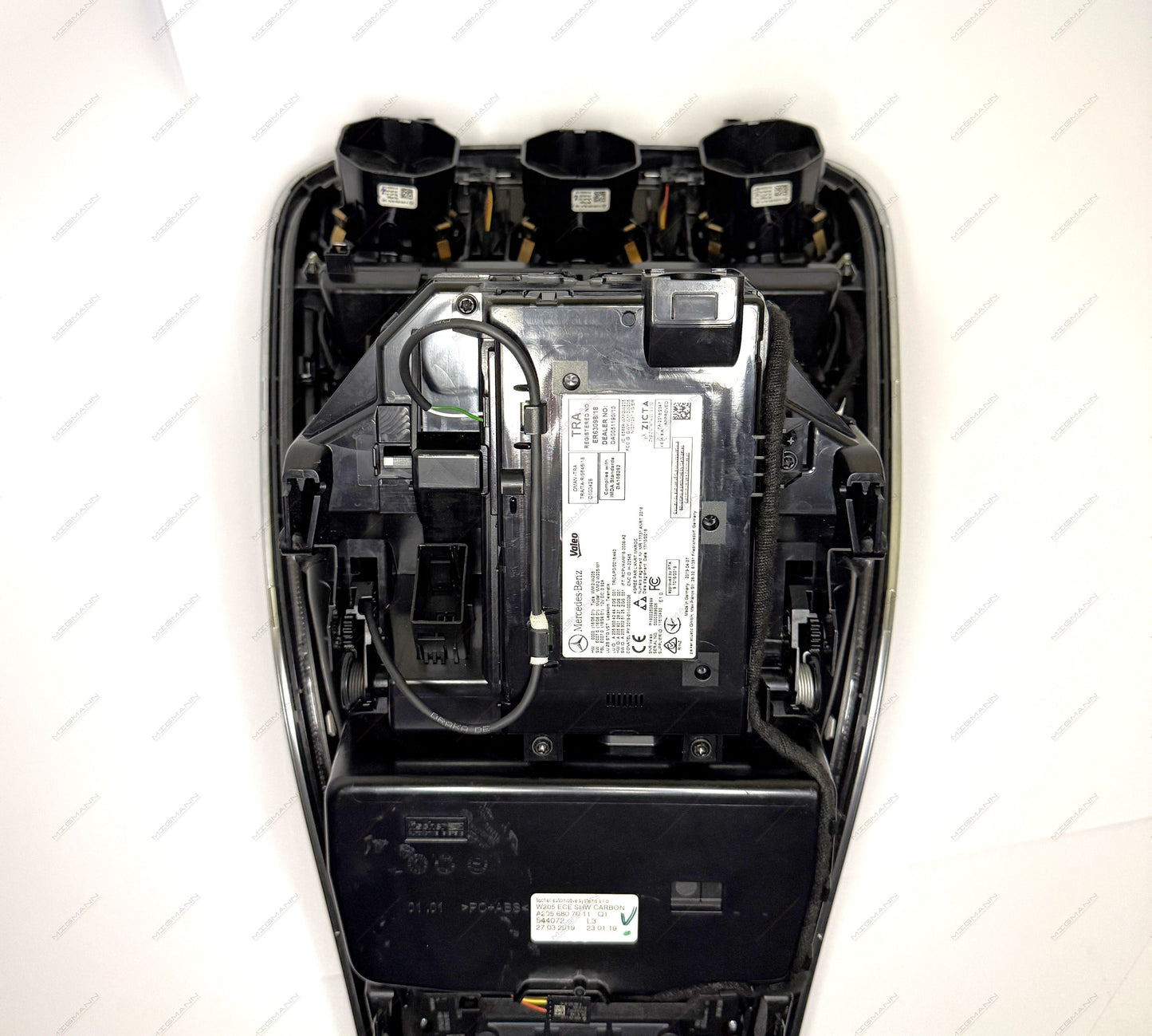 Mercedes-Benz C-Class AMG Carbon Fiber Center Console Set