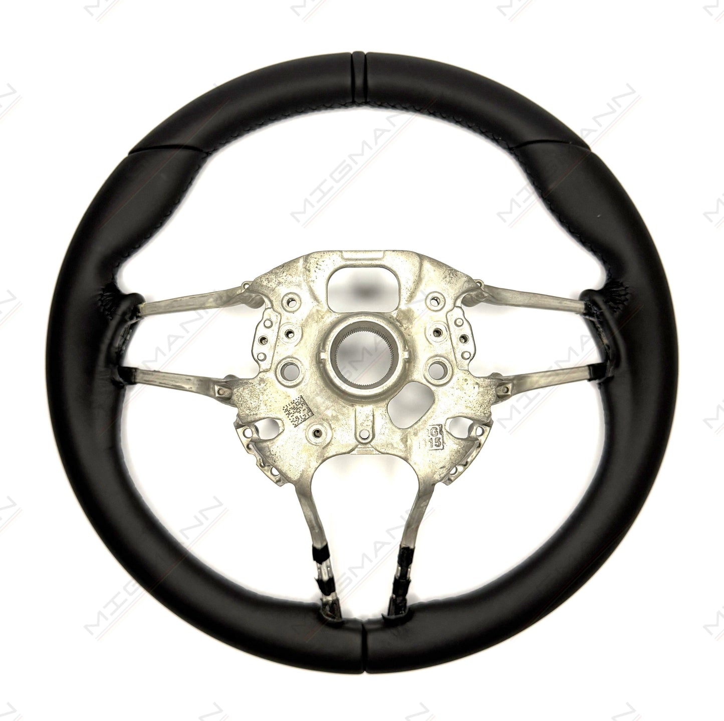 Porsche Steering Wheel With Black Leather Marker
