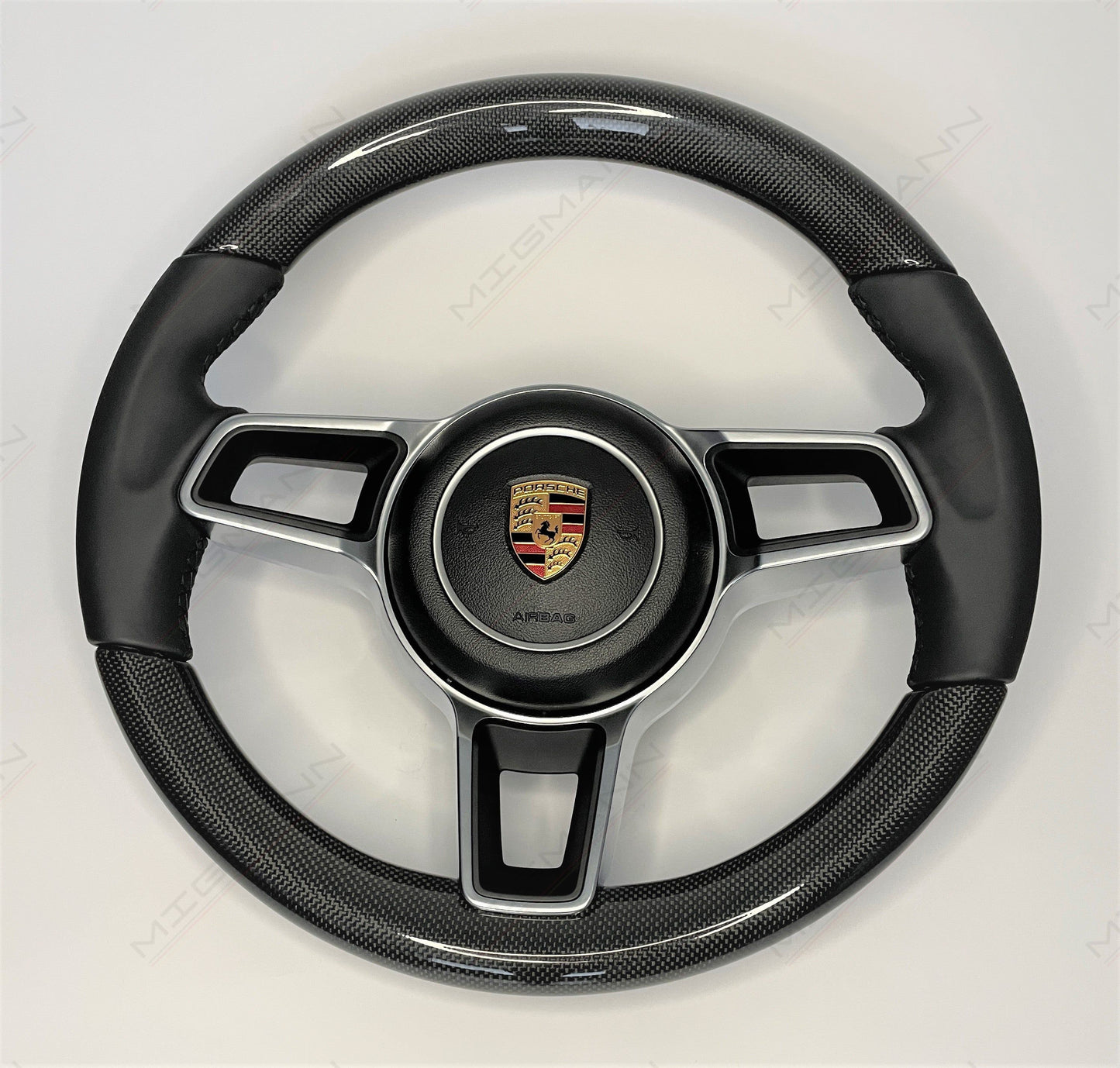 Porsche Carbon Fiber Steering Wheel (Manual)