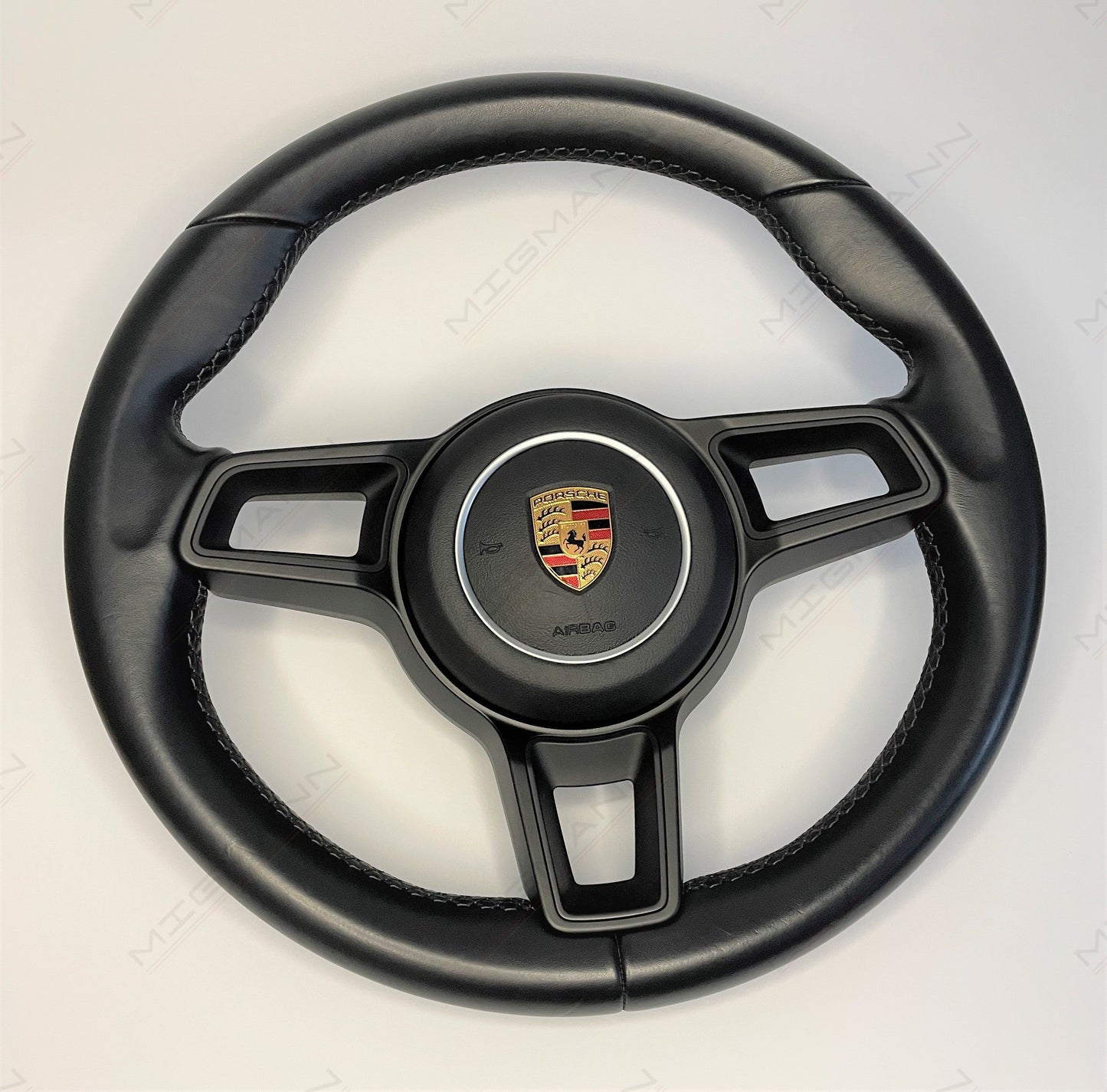 Porsche 991.2 Steering Wheel All Black (Manual)