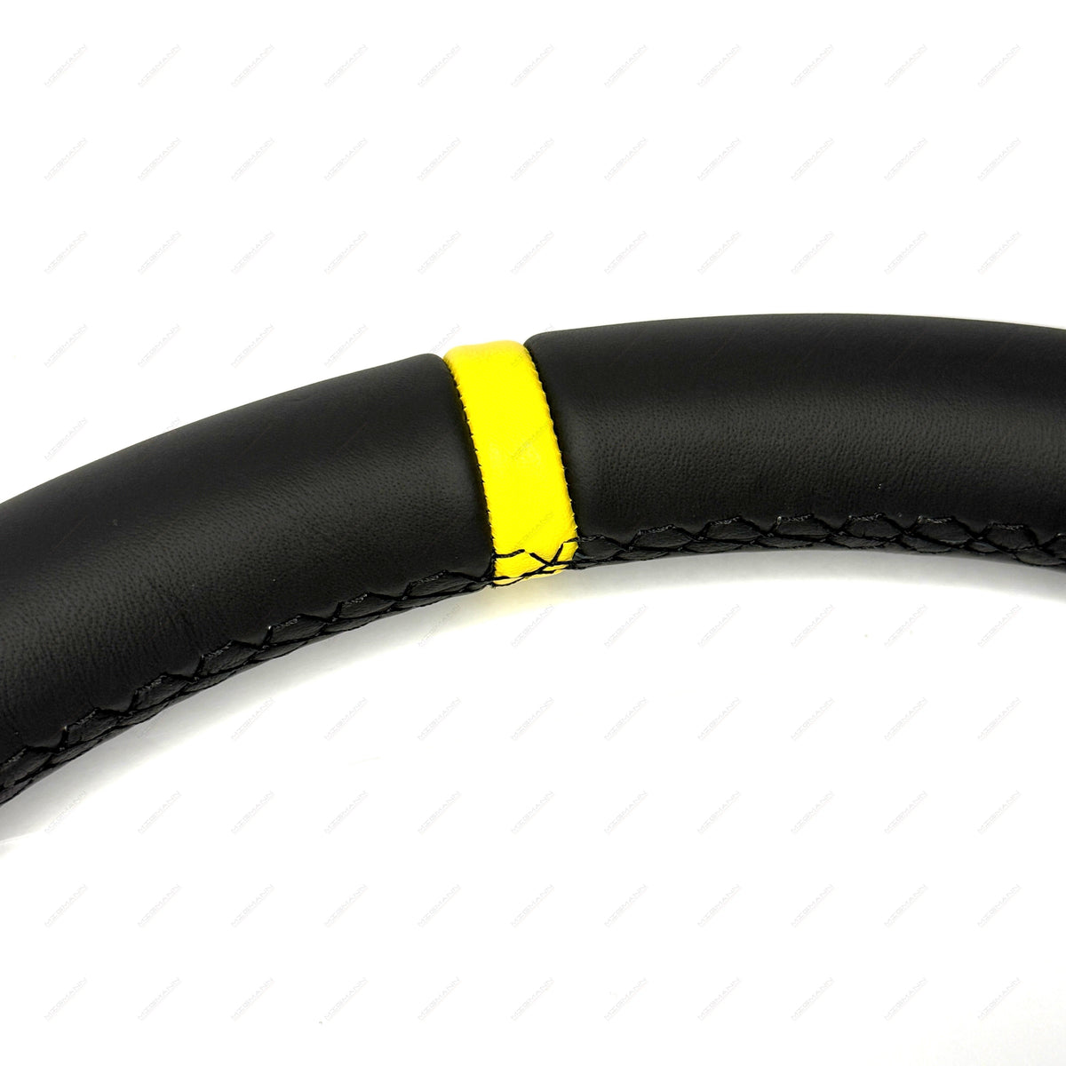 Porsche Steering Wheel With Yellow Marker