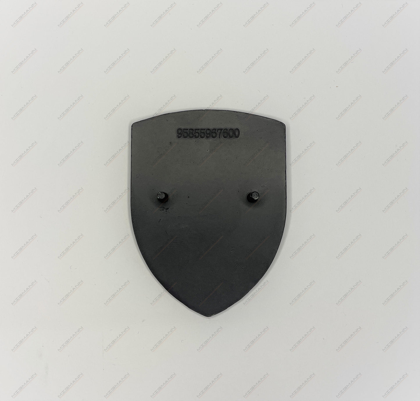 Porsche Black Hood Emblem