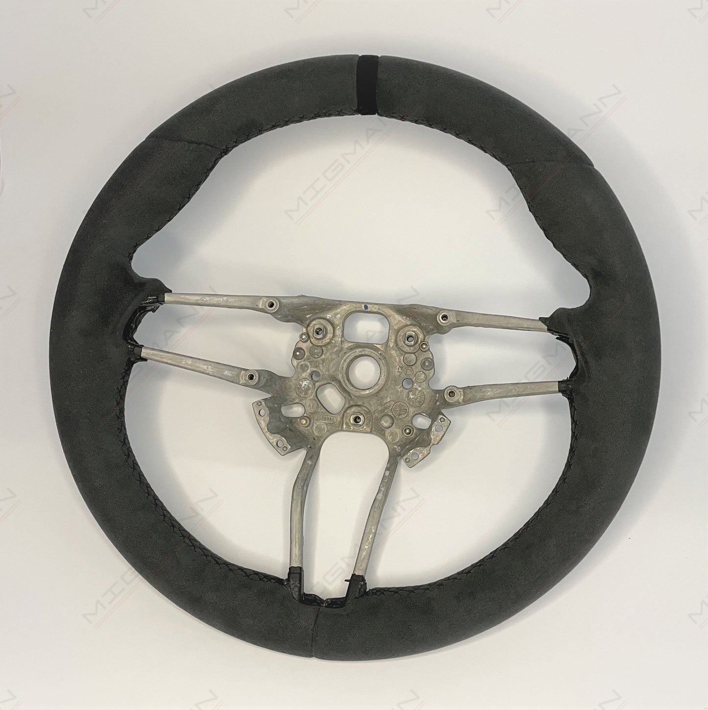 Porsche Alcantara Empty Steering Wheel
