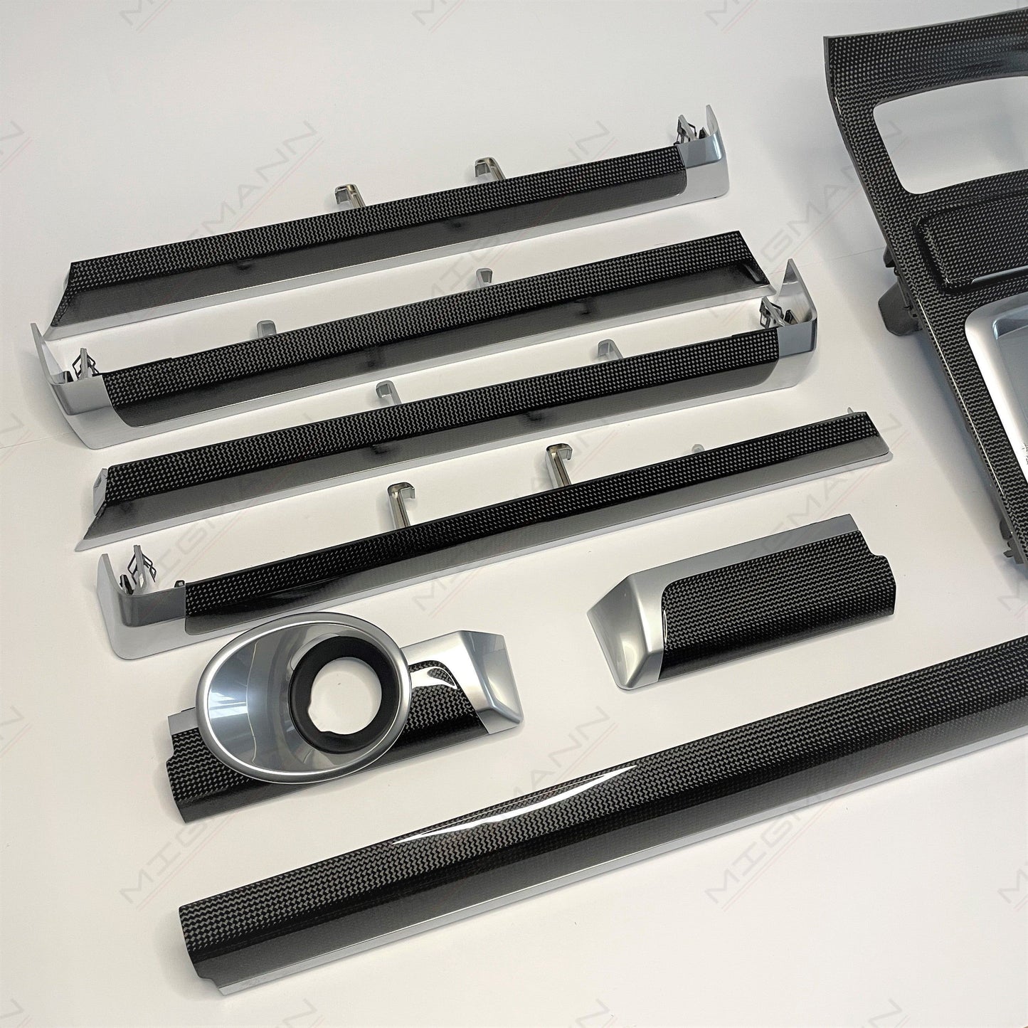 Porsche Cayenne OEM Carbon Fiber Interior Trim Set