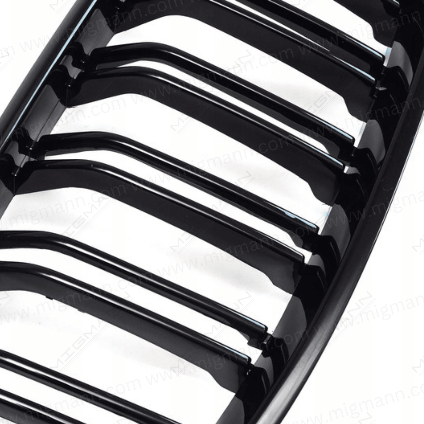 BMW 3-Series Black Gloss Double Grill