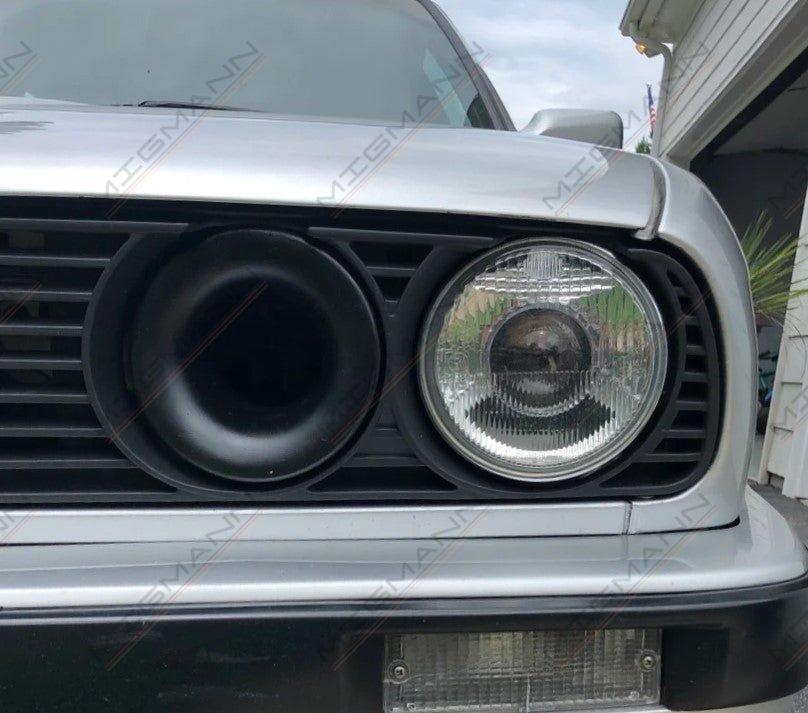 BMW E30 Headlight Cold Air Intake Duck