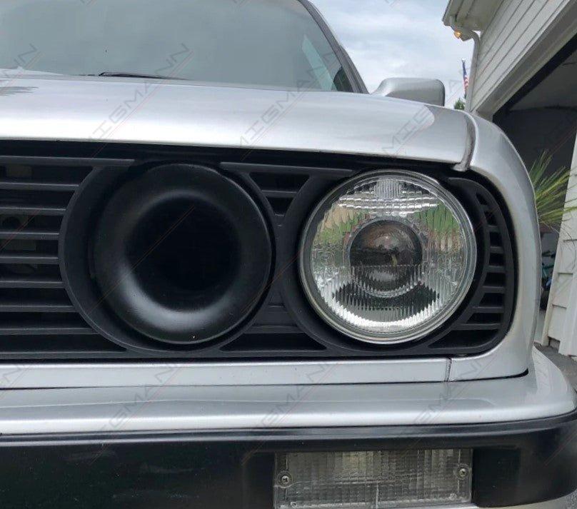 BMW E30 Headlight Cold Air Intake Duck