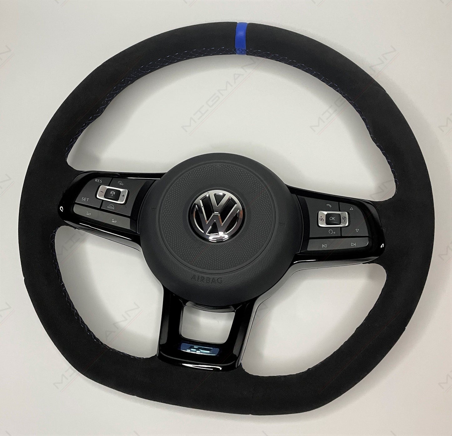 Volkswagen R-line Alcantara Steering Wheel (Manual)