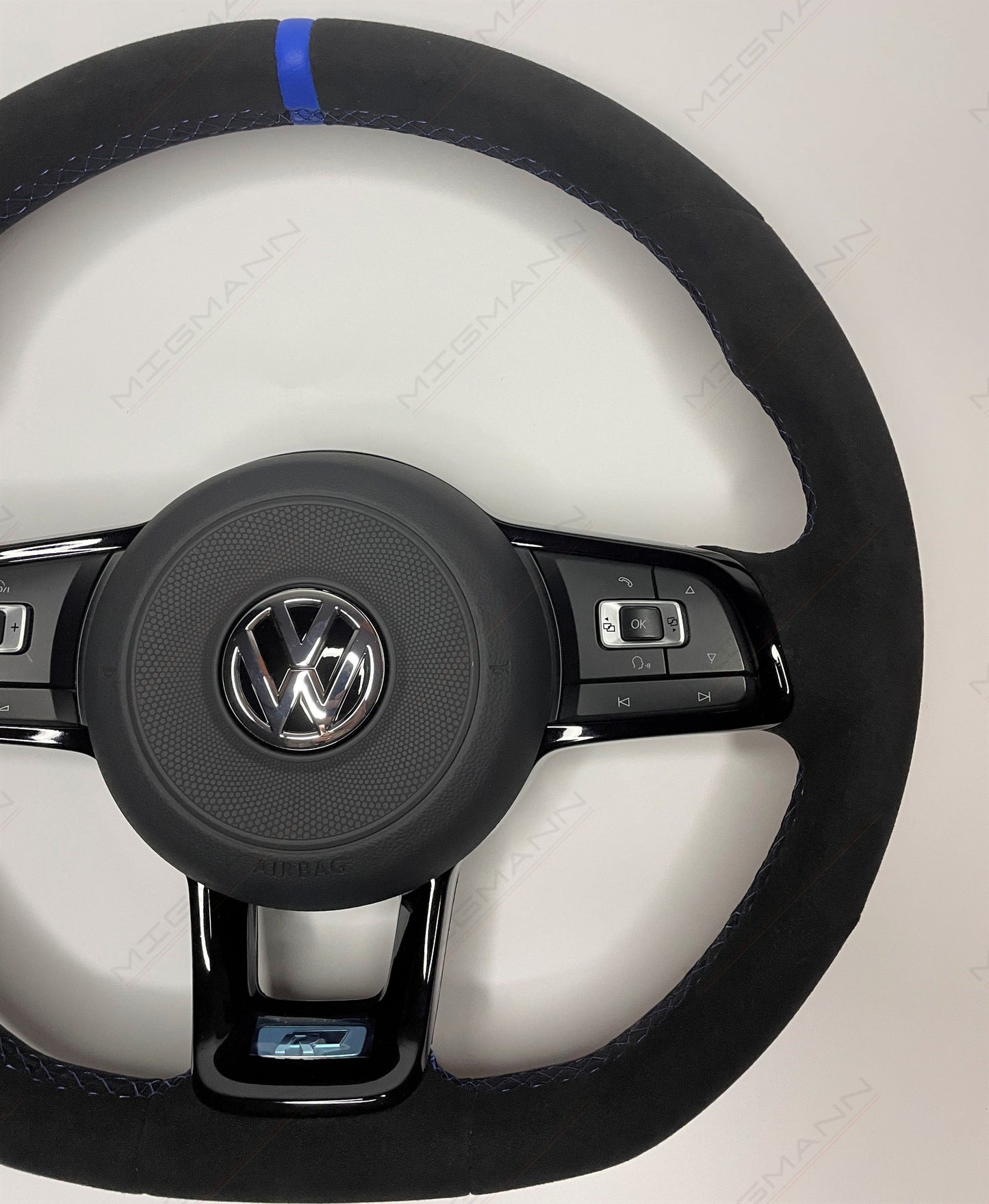 Volkswagen R-line Alcantara Steering Wheel (Manual)