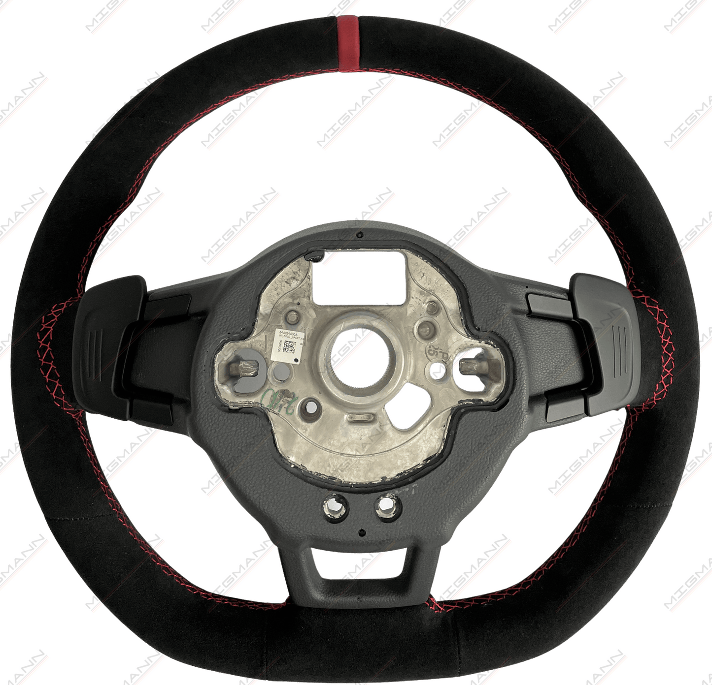 Volkswagen Black Alcantara Steering Wheel