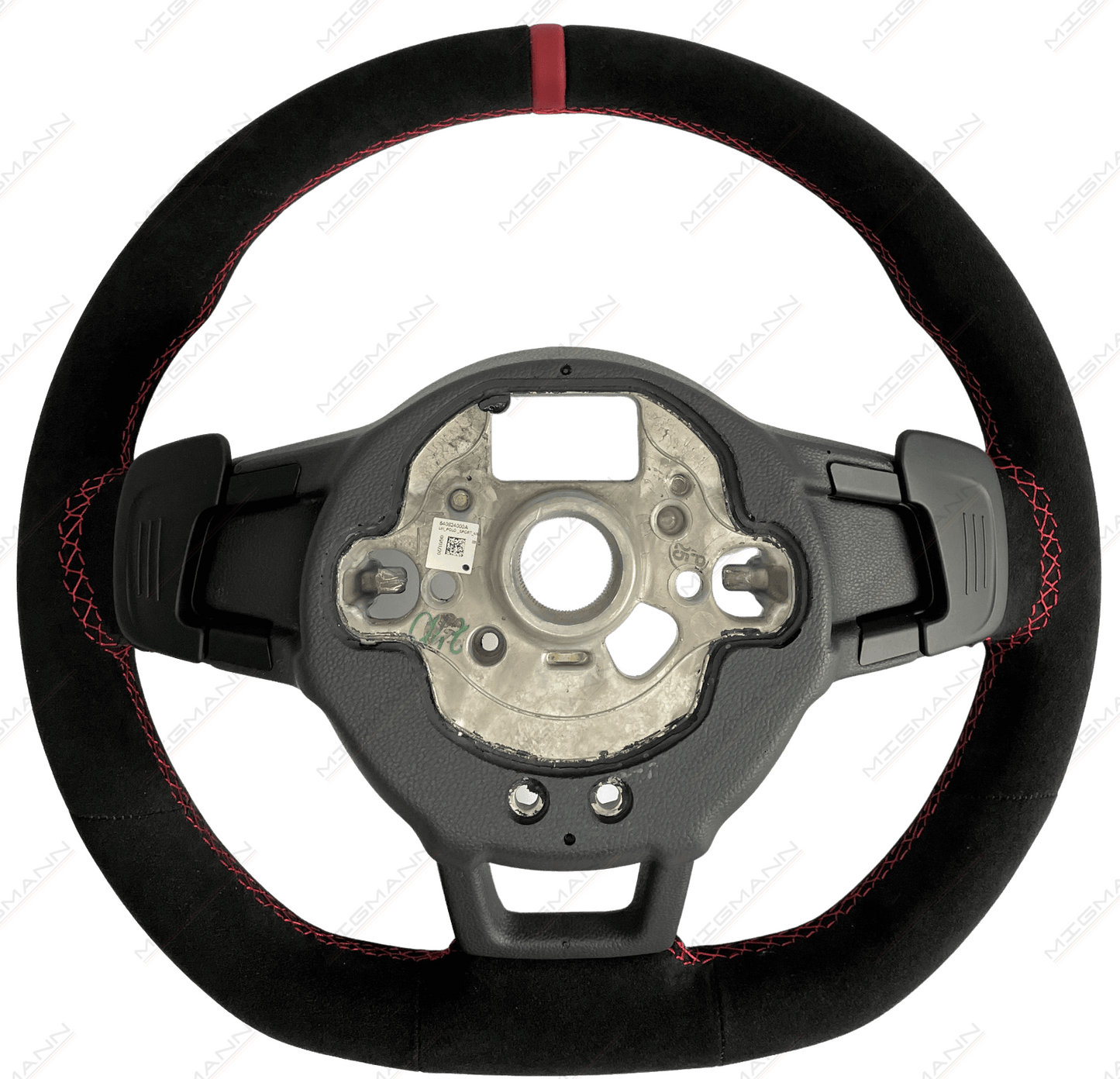 Volkswagen Black Alcantara Steering Wheel