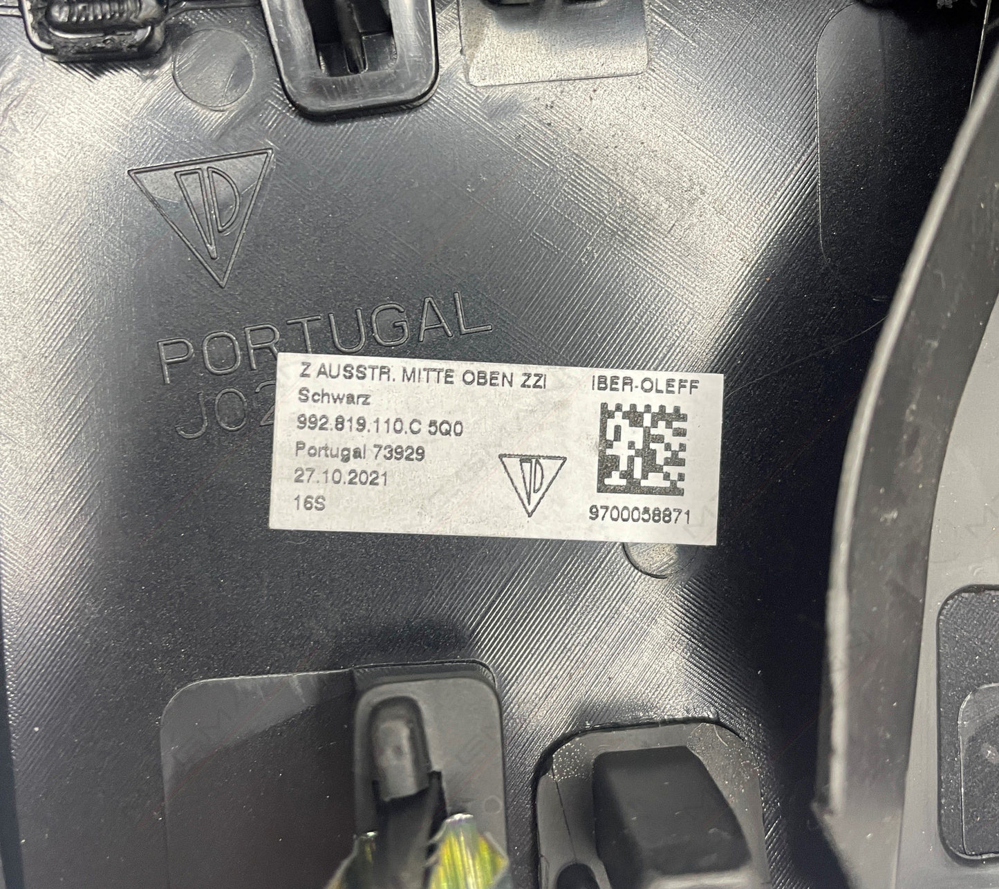 Porsche 992 turbo 992 chrono cover trim