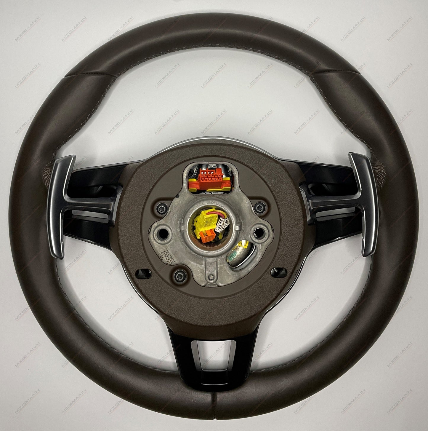 Porsche Steering Wheel (Saddle Brown)