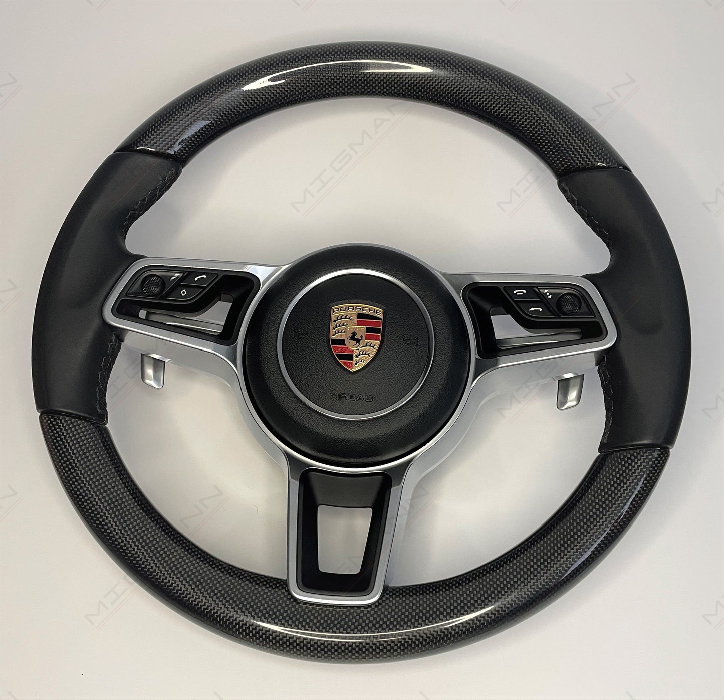 Porsche Carbon Fiber Steering Wheel