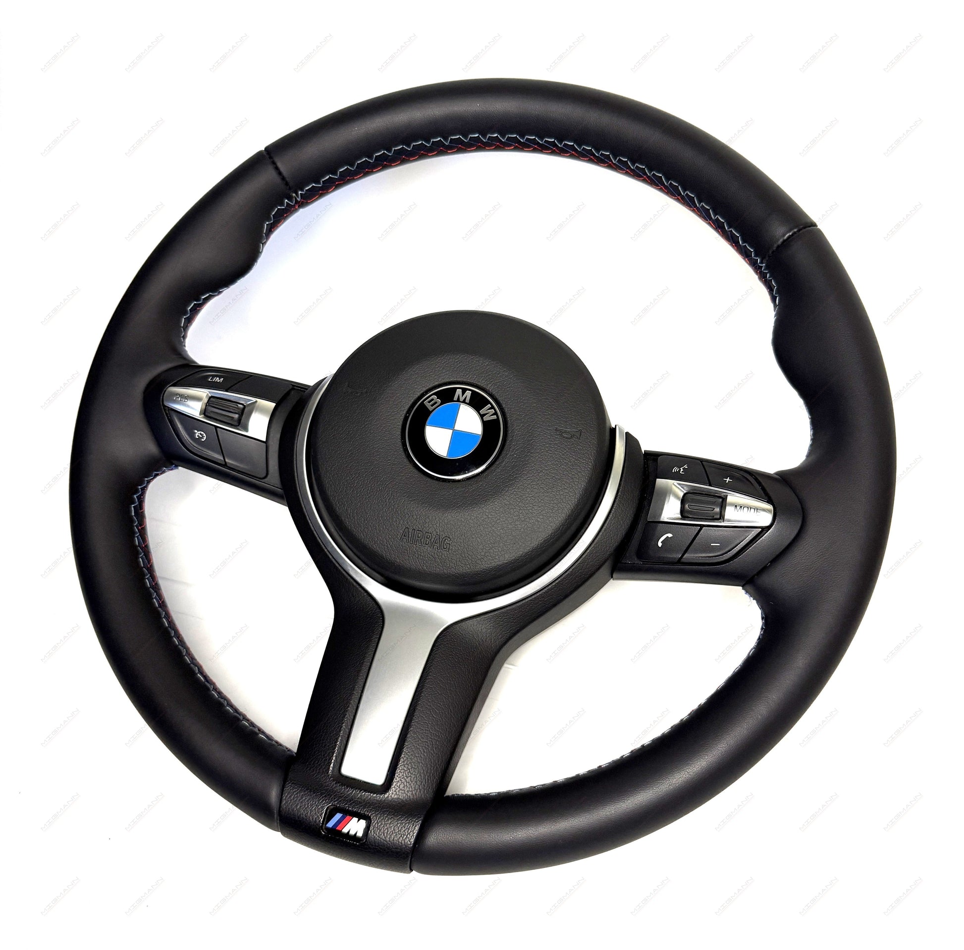 BMW F31 M Sport steering wheel M tricolor stitching