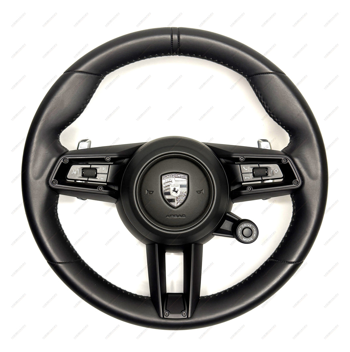 Porsche Macan 95B.2 heated multifunction steering wheel with Turbonite airbag
