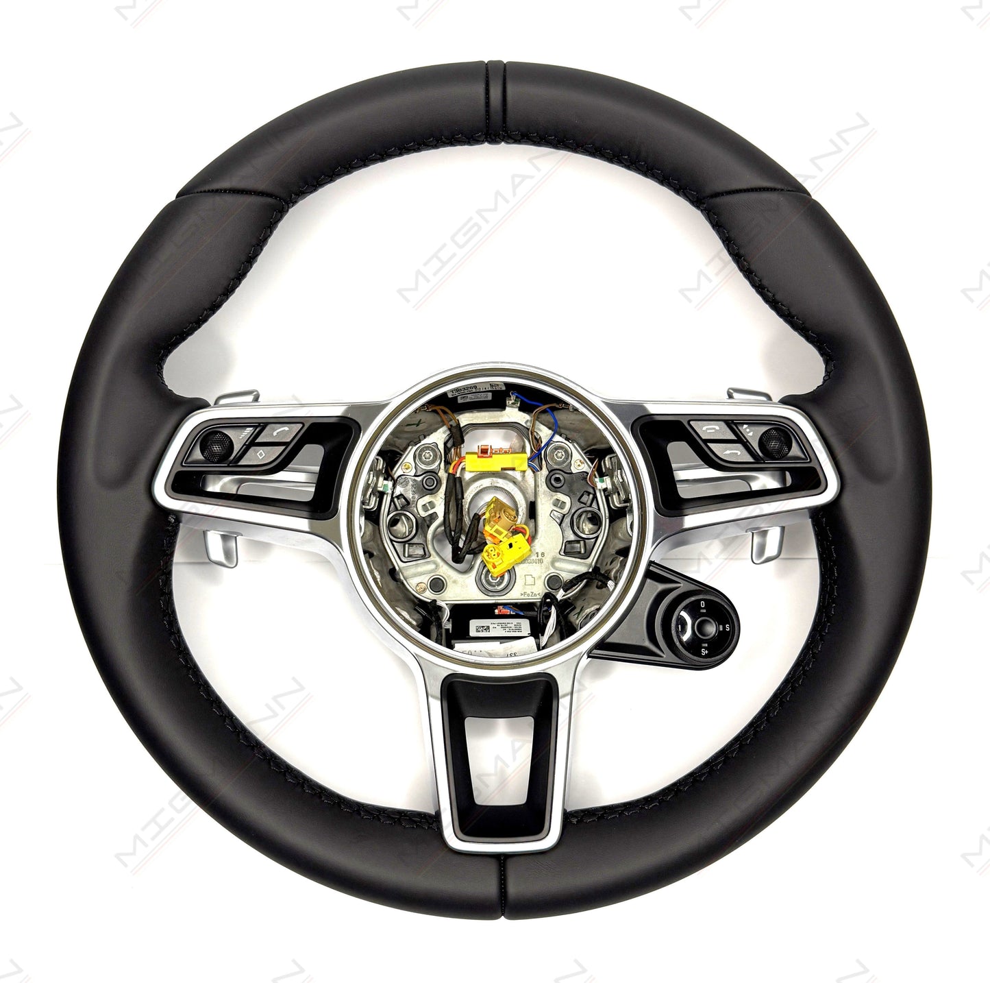 Porsche Steering Wheel With Black Marker
