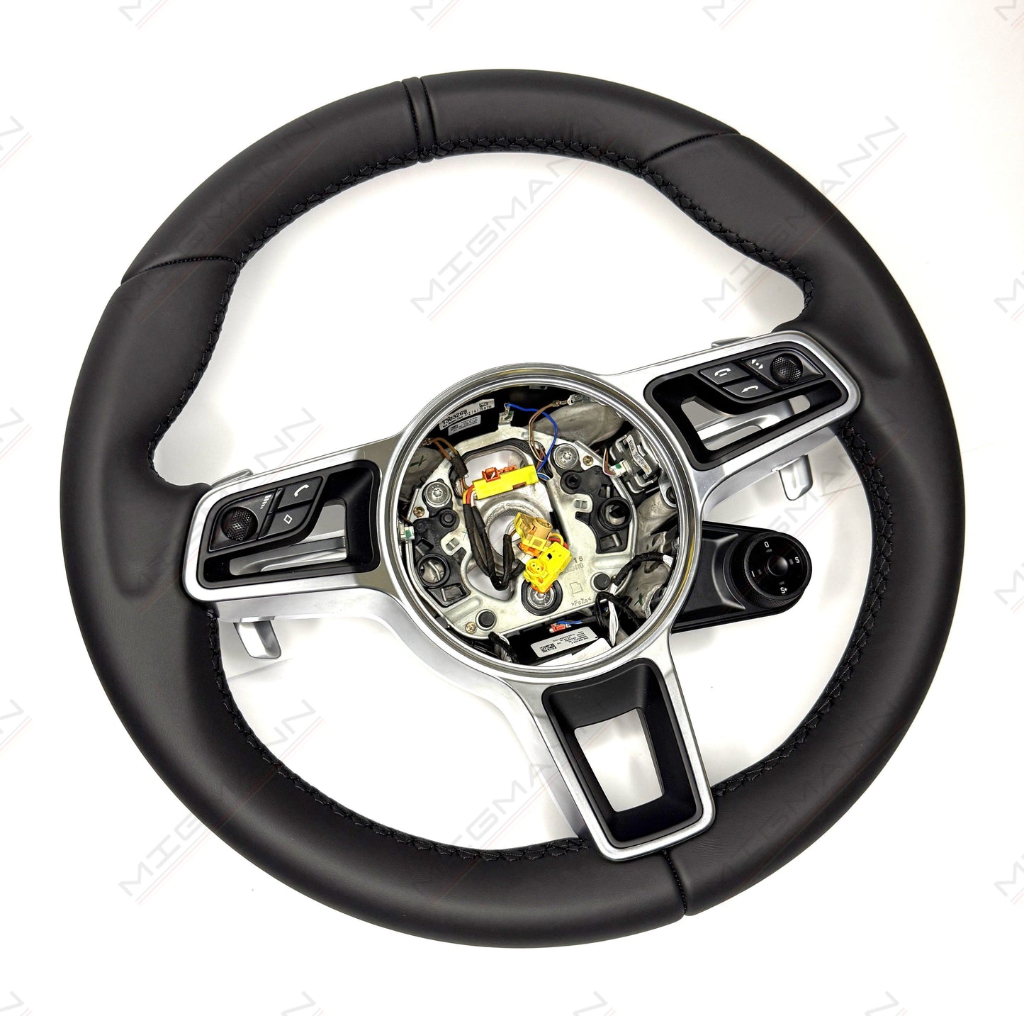 Porsche Steering Wheel With Black Marker