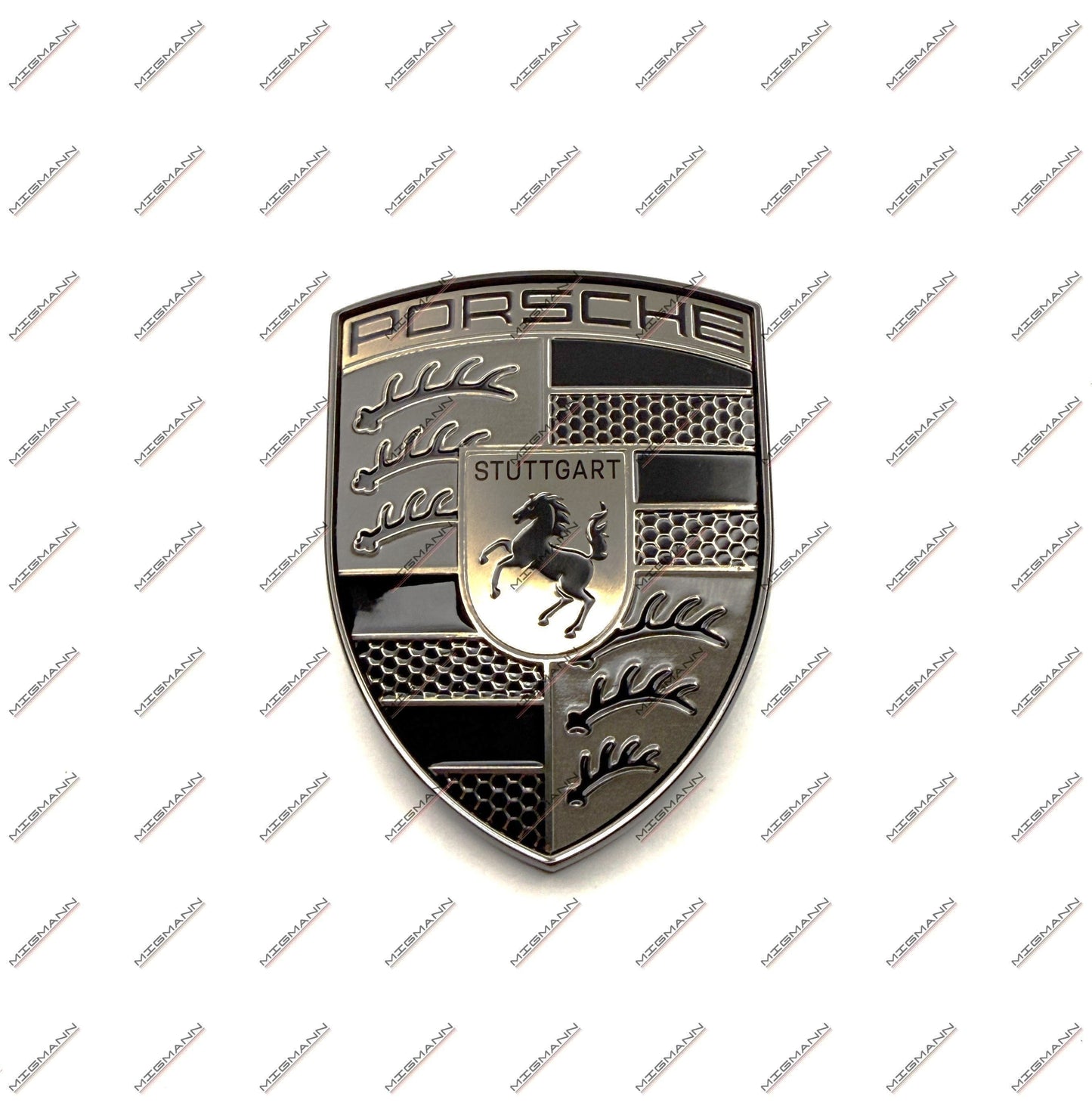 Porsche Turbonite Bonnet Emblem