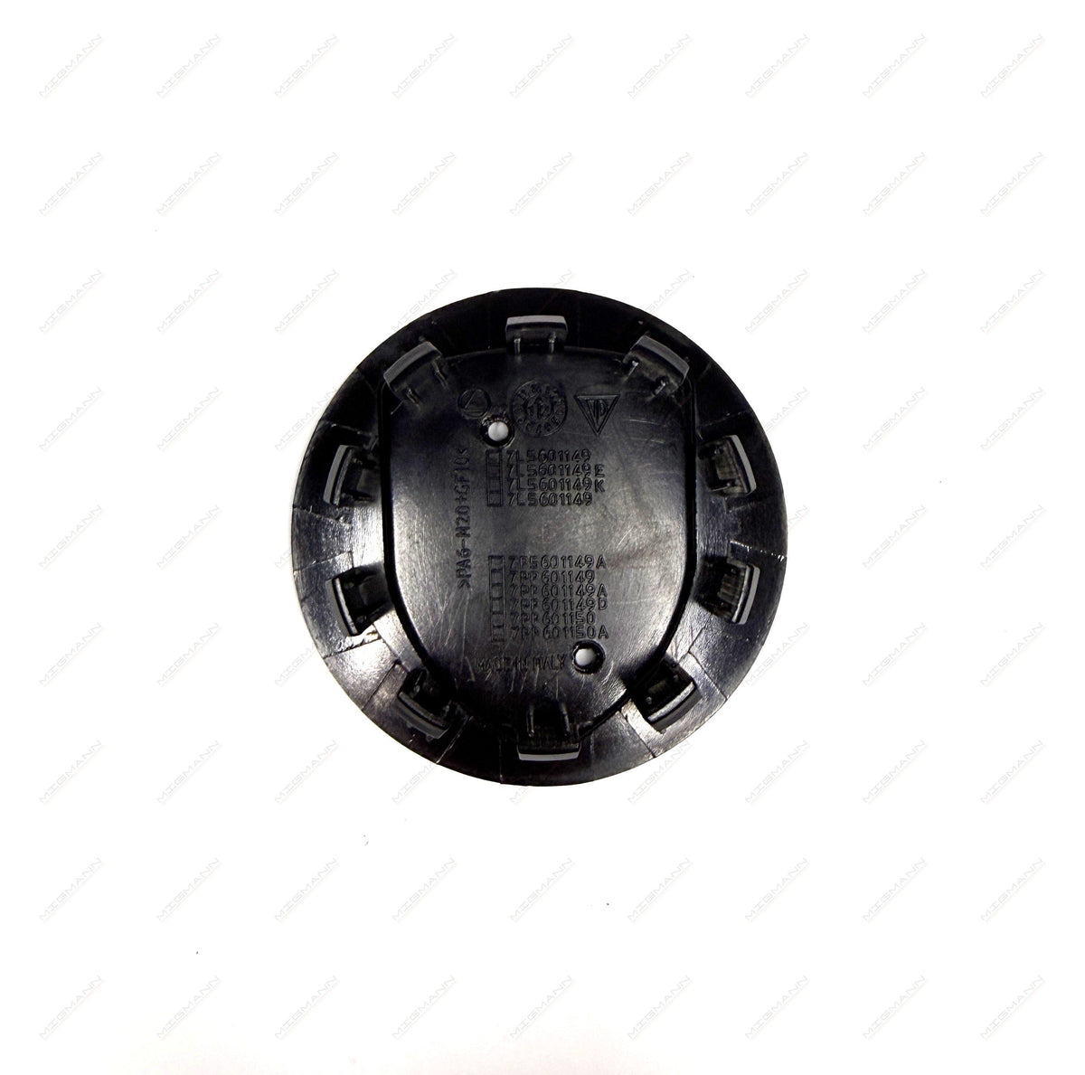 Porsche 7P5601149 black wheel center cap