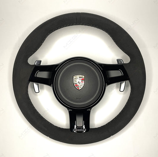 Porsche Sport Design Alcantara Steering Wheel