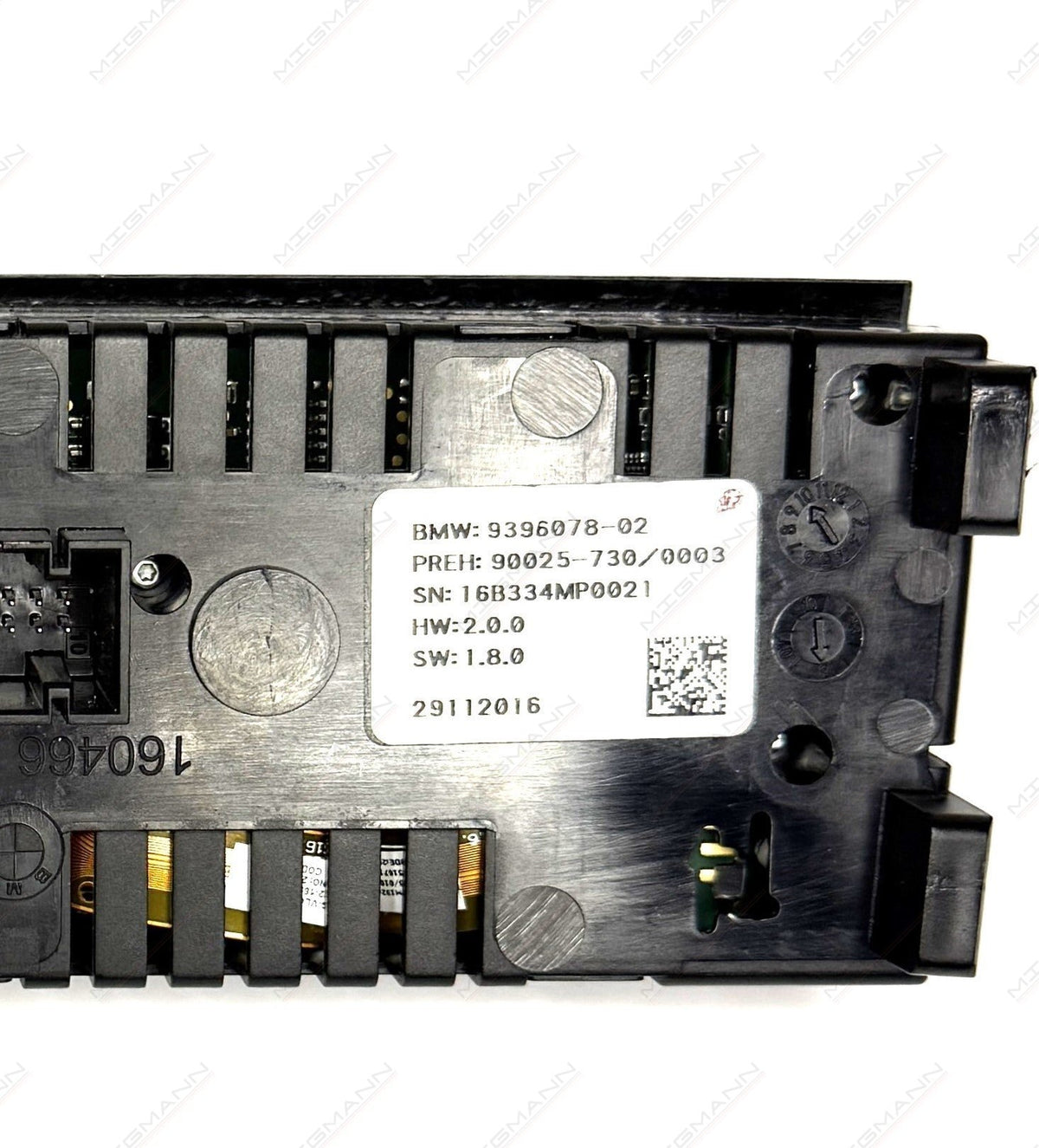 BMW F15 X5/F16 X6 Ceramic Rear Climate Control Unit
