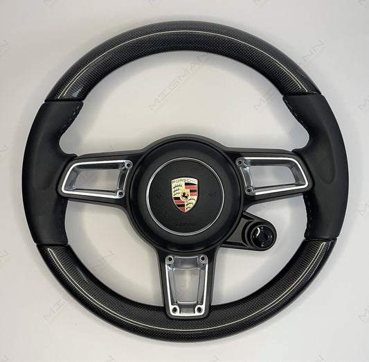 Porsche Carbon Fiber Steering Wheel